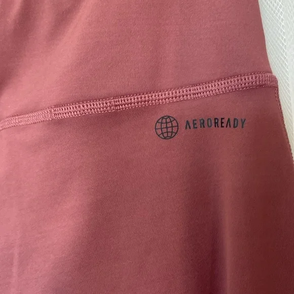 Adidas high rise joggers! Sweatpants! Brand Logo! Size Small - Picture 7 of 17